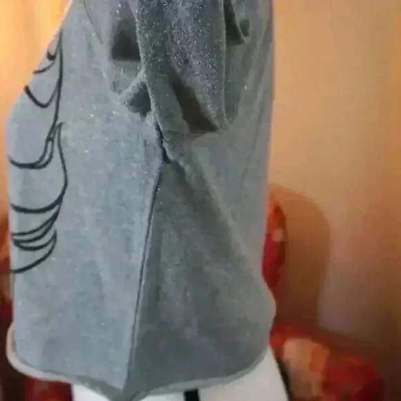 Disney Frozen Elsa Crop Top Sweater, Size M - Picture 9 of 13